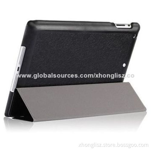 PU leather tablet case for iPad, various colors are available